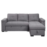 Jacop Contemporary Sleeper Sectional Sofa with Storage  LV00969-ACME