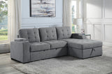Kabira Contemporary Sleeper Sectional Sofa with Storage  LV00970-ACME