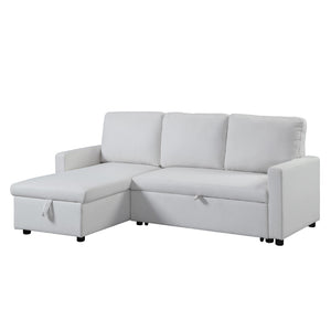 Hiltons Contemporary Sleeper Sectional Sofa with Storage  LV00971-ACME