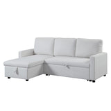 Hiltons Contemporary Sleeper Sectional Sofa with Storage