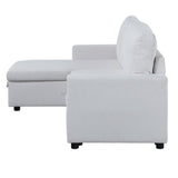 Hiltons Contemporary Sleeper Sectional Sofa with Storage  LV00971-ACME