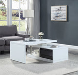 Buck II Contemporary Coffee Table with Swivel Top  LV00997-ACME