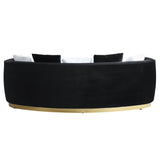 Achelle Contemporary Sofa with 5 Pillows  LV01045-ACME