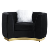 Achelle Contemporary Chair with pillow  LV01047-ACME