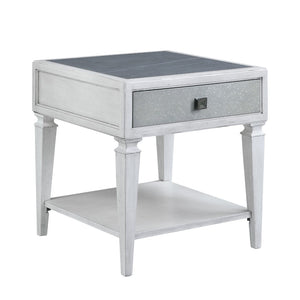 Katia Transitional End Table  LV01053-ACME