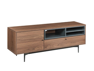 Hattie Contemporary TV Stand Rustic Oak(#M26) LV01073-ACME