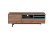 Hattie Contemporary TV Stand Rustic Oak(#M26) LV01073-ACME