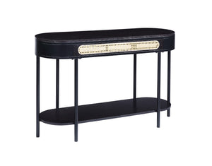 Colson Transitional Sofa Table Black LV01078-ACME