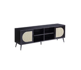 Colson Transitional TV Stand Black LV01080-ACME