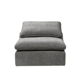 Naveen Contemporary Modular - Armless Chair Gray Linen LV01103-ACME