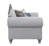 Pelumi Transitional Loveseat with 5 Pillows  LV01113-ACME