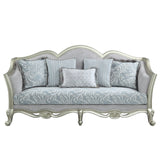 Qunsia Transitional Sofa with 5 Pillows  LV01117-ACME