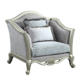 Qunsia Transitional Chair with 2 Pillows