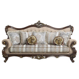 Ragnar Transitional Sofa with 7 Pillows  LV01122-ACME