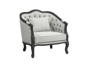 Samael Transitional Chair with Pillow Cost $20 RMB/m LV01129-ACME