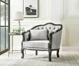 Samael Transitional Chair with Pillow Cost $20 RMB/m LV01129-ACME