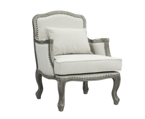 Tania Transitional Chair with Pillow Cost $20 RMB/m LV01132-ACME
