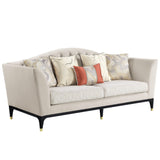 Tayden Transitional Sofa with 5 Pillows