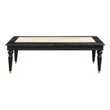 Tayden Transitional Coffee Table with Marble Top  LV01158-ACME