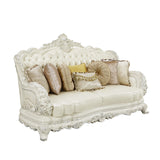 Adara Transitional Sofa with 7 Pillows  LV01224-ACME