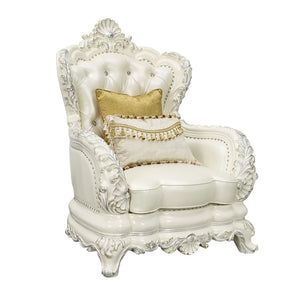 Adara Transitional Chair with 2 Pillows  LV01226-ACME