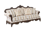 Nayla Transitional Sofa with 4 Pillows