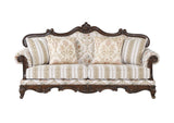 Nayla Transitional Sofa with 4 Pillows Fabric Cost: $5.5 USD/per meter LV01273-ACME