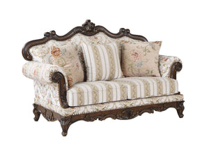 Nayla Transitional Loveseat with 3 Pillows Fabric Cost: $5.5 USD/per meter LV01274-ACME