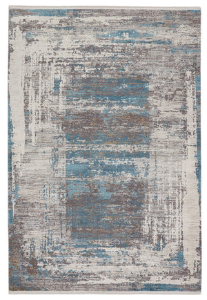 Jaipur Living Rialto Abstract Blue/ Gray Area Rug (2'6"X8')