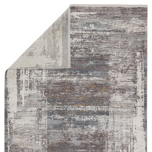 Jaipur Living Rialto Abstract Gray/ White Area Rug (2'6"X8')
