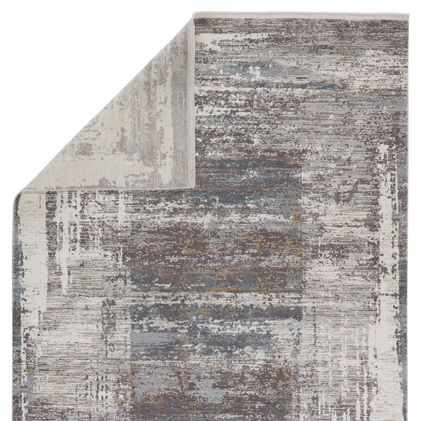 Jaipur Living Rialto Abstract Gray/ White Area Rug (2'6"X8')