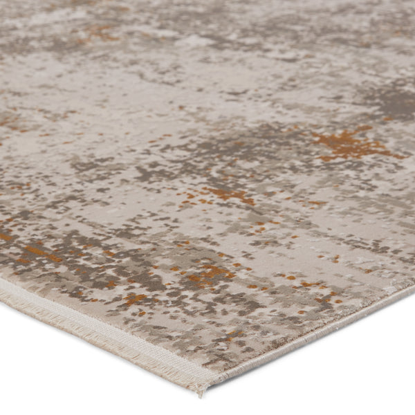 Jaipur Living Henson Abstract Gray/ Gold Area Rug (2'6"X8')