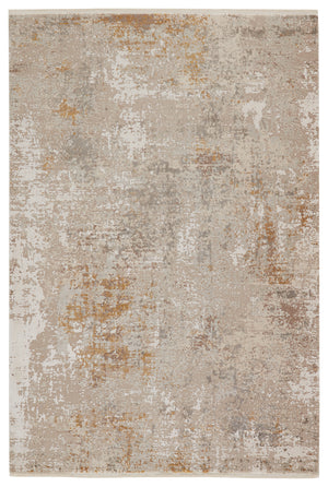 Jaipur Living Henson Abstract Gray/ Gold Area Rug (2'6"X8')