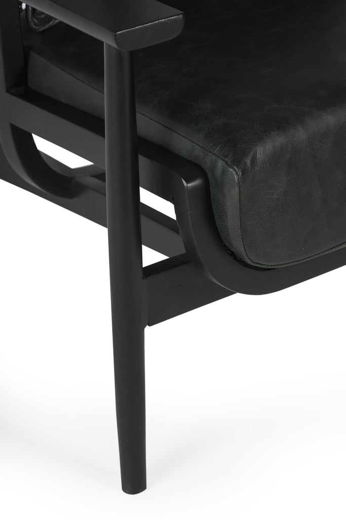 Wingman Lounge Chair - Black