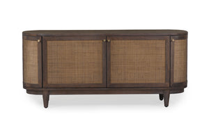 Canggu 68" Media Stand - Grey