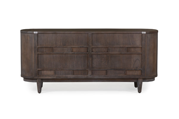 Canggu 68" Media Stand - Grey