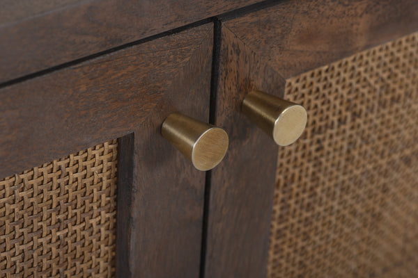 Canggu 68" Media Stand - Grey