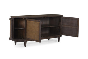 Canggu 68" Media Stand - Grey