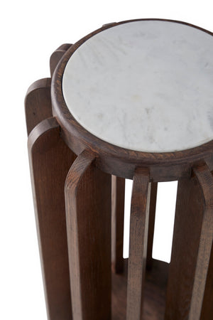 Gear Drink Table - Brown