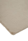 Luxe Velour Glamorous Ultra-Solf Shag Rug, Wheat Beige, 6ft - 7in x 9ft - 6in Area Rug