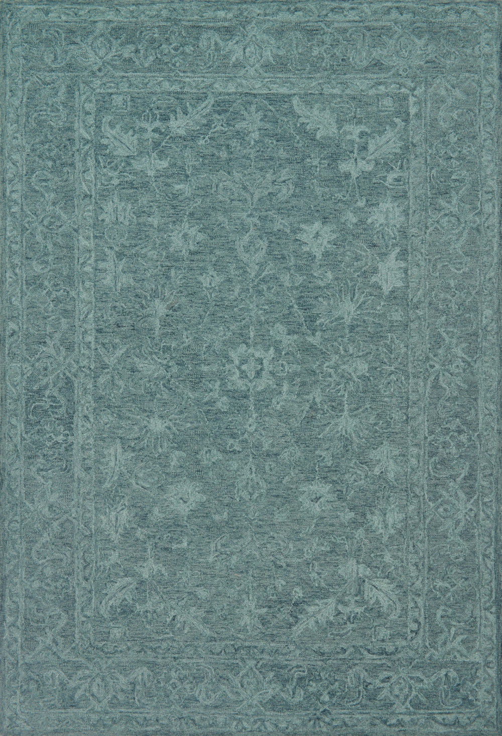 Loloi Lyle LK-05 100% Wool Pile Hooked Transitional Rug LYLELK-05TE0093D0