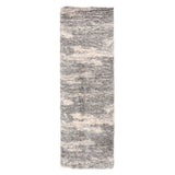 Jaipur Living Elodie Abstract Gray/ Ivory Runner Rug (2'6"X8')