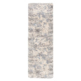 Jaipur Living Harmony Abstract Light Gray/ Blue Runner Rug (2'6"X8')