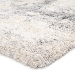 Jaipur Living Lyra Serenade LYR04 Power Loomed Machine Made Indoor Modern Rug Ivory 12' x 15'