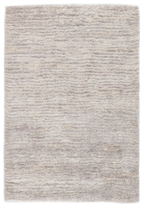 Jaipur Living Staves Striped Light Gray/ Cream Area Rug (10'2"X14'1")