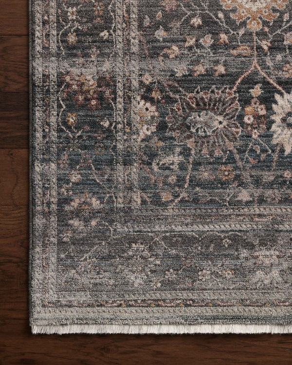 Loloi Loloi Lyra LYR-04 Traditional Power Loomed Rug Ink / Multi 11'-6" x 15'-7"