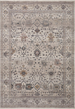 Loloi Loloi Lyra LYR-04 Traditional Power Loomed Rug Pebble / Multi 11'-6" x 15'-7"