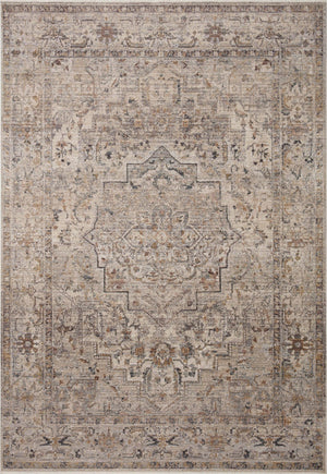 Loloi Loloi Lyra LYR-06 Traditional Power Loomed Rug Natural / Gold 11'-6" x 15'-7"