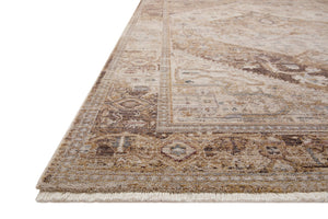 Loloi Loloi Lyra LYR-07 Traditional Power Loomed Rug Natural / Mocha 11'-6" x 15'-7"