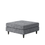 Fusion 170-C Transitional Cocktail Ottoman 170-C Bono Cobalt 38" Square Cocktail Ottoman